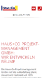 Mobile Screenshot of hausundco.de